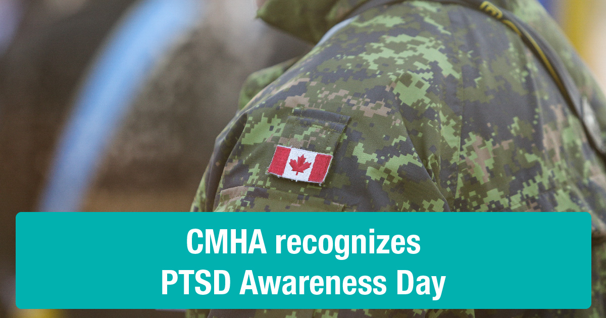 CMHA Recognizes PTSD Awareness Day